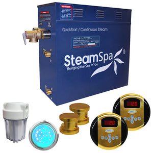 SteamSpa Royal 10.5 KW QuickStart Acu-Steam Bath Generator Package RY1050
