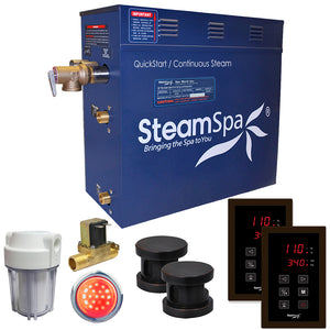 SteamSpa Royal 10.5 KW QuickStart Acu-Steam Bath Generator Package RYT1050