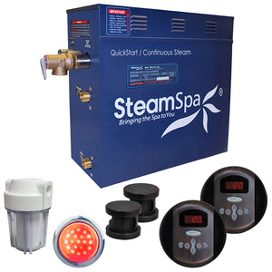 SteamSpa Royal 12 KW QuickStart Acu-Steam Bath Generator Package RY1200