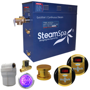 SteamSpa Royal 4.5 KW QuickStart Acu-Steam Bath Generator Package RY450