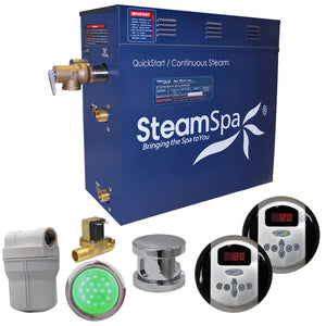 SteamSpa Royal 4.5 KW QuickStart Acu-Steam Bath Generator Package RY450