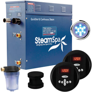 SteamSpa Royal 6 KW QuickStart Acu-Steam Bath Generator Package RY600
