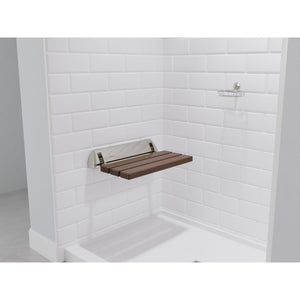 SteamSpa Wall Mounted Folding Shower Bench SS-K
