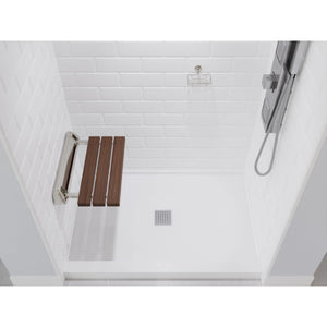 SteamSpa Wall Mounted Folding Shower Bench SS-K