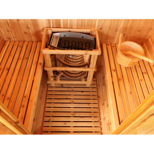 SunRay Aurora 2-4 Person Traditional Barrel Sauna 300SH