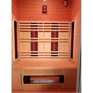 SunRay Logan 2-Person Outdoor Infrared Sauna 200D6
