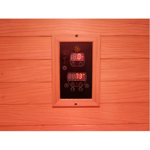 SunRay Logan 2-Person Outdoor Infrared Sauna 200D6