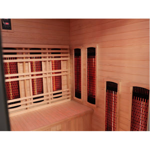 SunRay Pacific 4-Person Outdoor Infrared Sauna 400D6