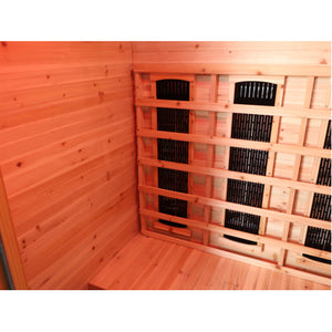 SunRay Sauna Burlington 2-Person Outdoor Infrared Sauna HL200D3