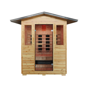 SunRay Sauna Grandby 3 Person Outdoor Infrared Sauna HL300D3