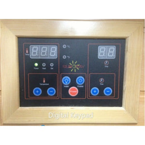 SunRay Sauna Grandby 3 Person Outdoor Infrared Sauna HL300D3