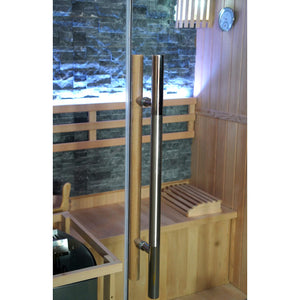 Sunray Westlake 3-Person Luxury Indoor Traditional Sauna with 6kW Harvia Heater 300LX