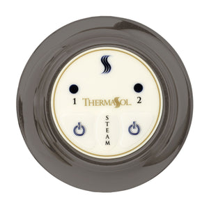 ThermaSol EST Contemporary Flushmount Easy Start Series Steam Shower Control