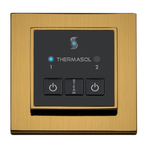 ThermaSol ESM Modern Recessed Easy Start Series Steam Shower Control