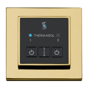 ThermaSol ESM Modern Recessed Easy Start Series Steam Shower Control