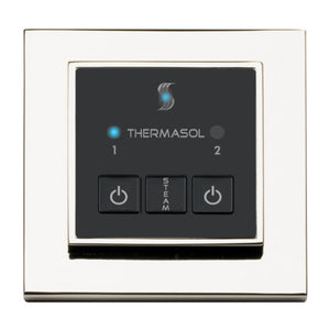 ThermaSol ESM Modern Recessed Easy Start Series Steam Shower Control