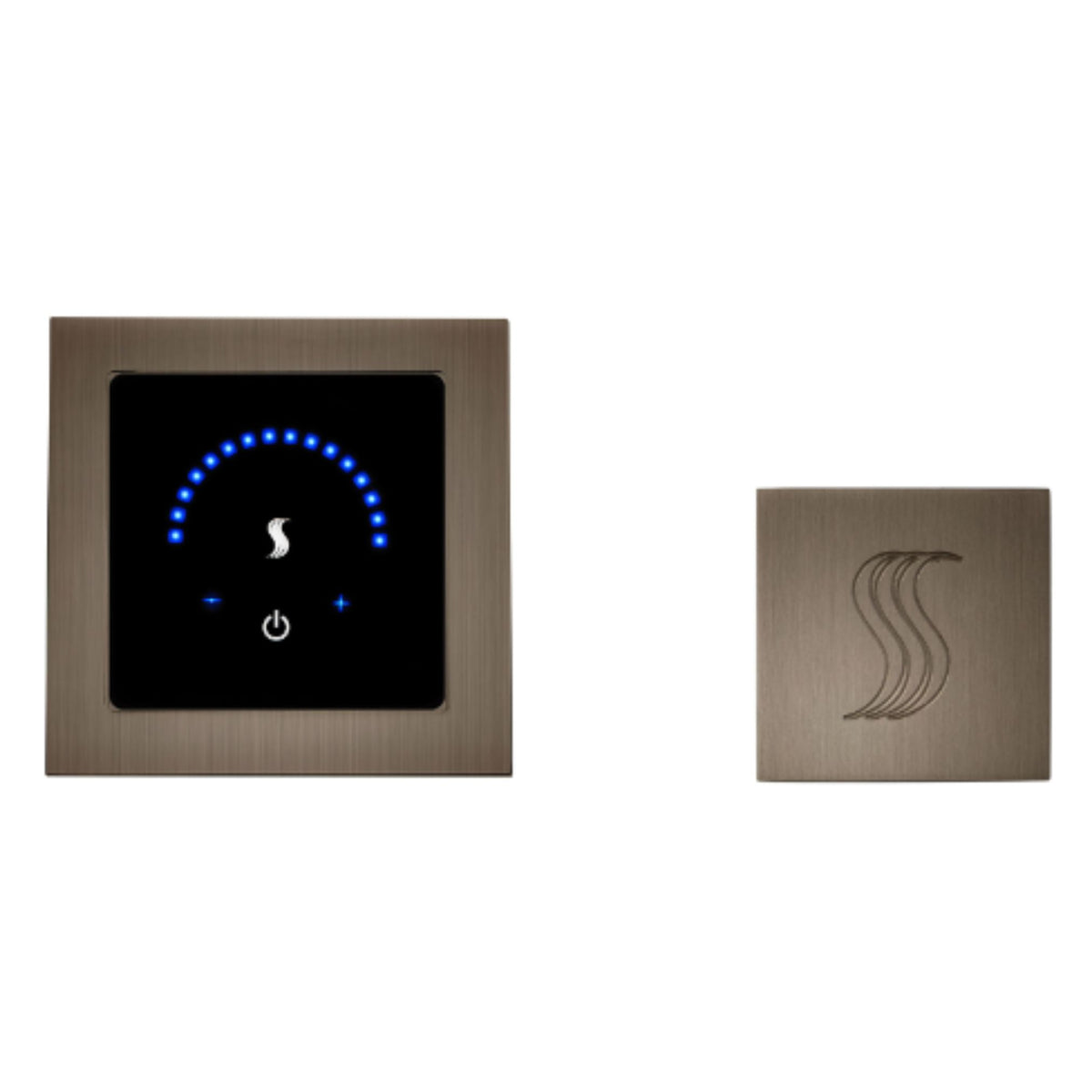 ThermaSol MTMR-SVSQ MicroTouch Steam Shower Control with Square SteamVection Steamhead