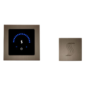 ThermaSol MTMR-SVSQ MicroTouch Steam Shower Control with Square SteamVection Steamhead