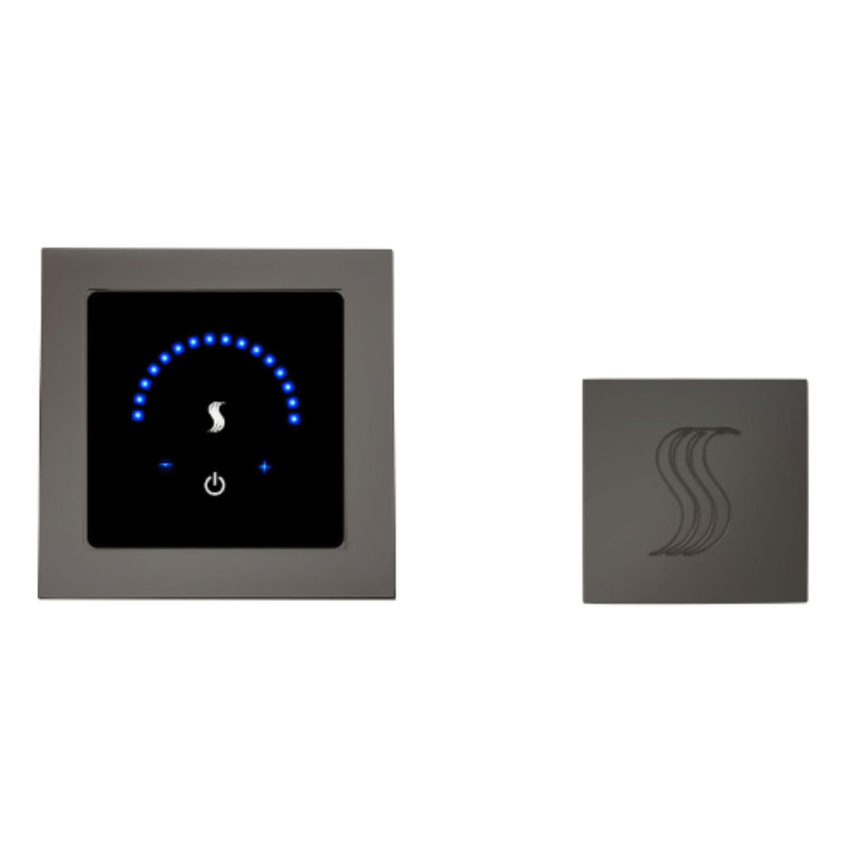 ThermaSol MTMR-SVSQ MicroTouch Steam Shower Control with Square SteamVection Steamhead