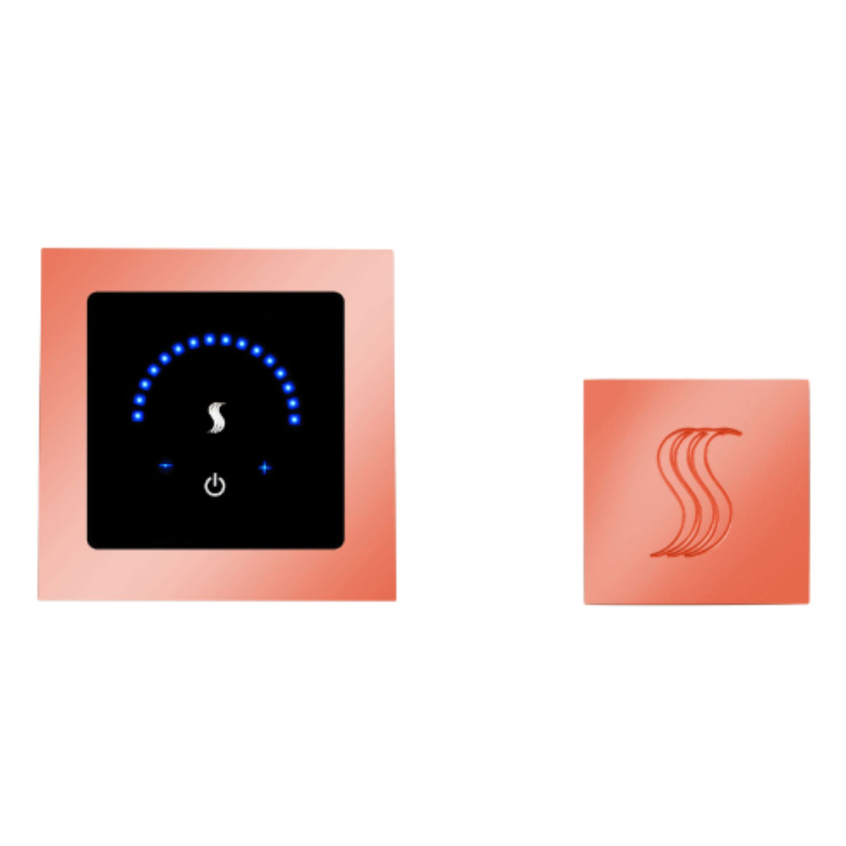 ThermaSol MTMR-SVSQ MicroTouch Steam Shower Control with Square SteamVection Steamhead