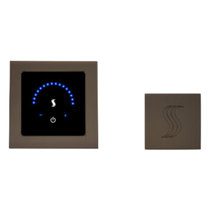 ThermaSol MTMR-SVSQ MicroTouch Steam Shower Control with Square SteamVection Steamhead
