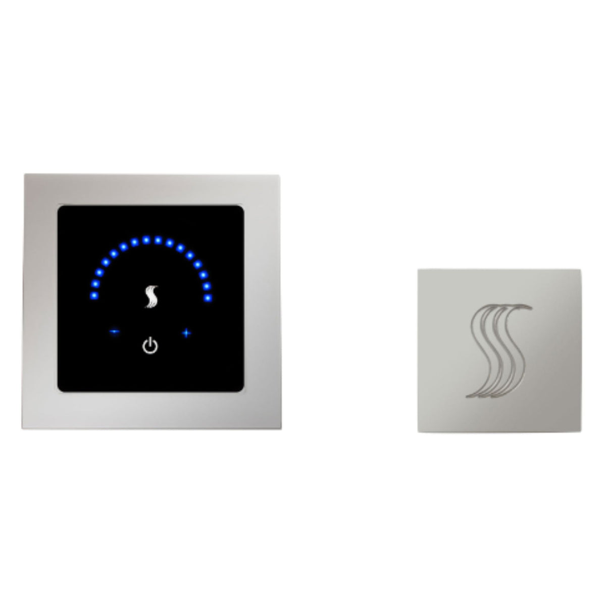 ThermaSol MTMR-SVSQ MicroTouch Steam Shower Control with Square SteamVection Steamhead