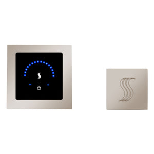 ThermaSol MTMR-SVSQ MicroTouch Steam Shower Control with Square SteamVection Steamhead