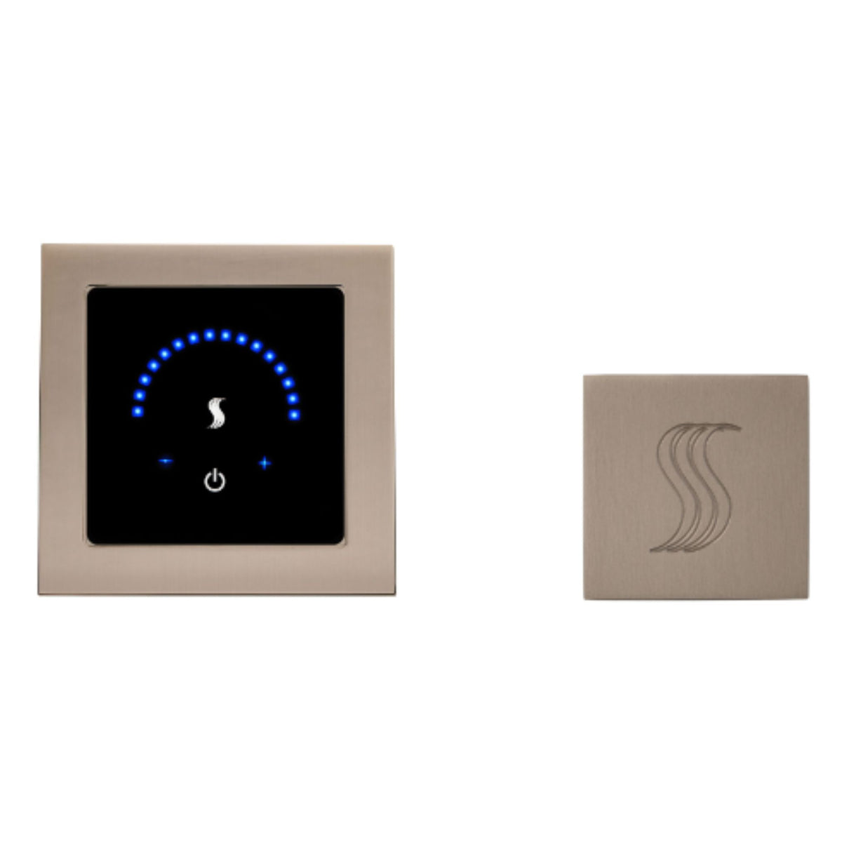 ThermaSol MTMR-SVSQ MicroTouch Steam Shower Control with Square SteamVection Steamhead