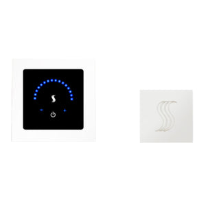 ThermaSol MTMR-SVSQ MicroTouch Steam Shower Control with Square SteamVection Steamhead