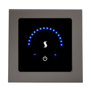 ThermaSol MTMR Modern Recessed MicroTouch Series Steam Shower Control