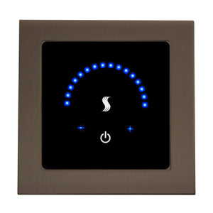 ThermaSol MTMR Modern Recessed MicroTouch Series Steam Shower Control