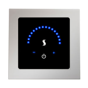 ThermaSol MTMR Modern Recessed MicroTouch Series Steam Shower Control