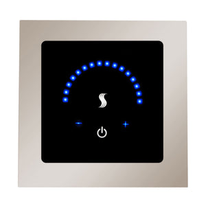 ThermaSol MTMR Modern Recessed MicroTouch Series Steam Shower Control