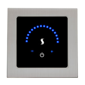 ThermaSol MTMR Modern Recessed MicroTouch Series Steam Shower Control