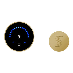 ThermaSol MicroTouch Steam Shower Control with SteamVection Steamhead MTC-SVRD