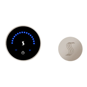 ThermaSol MicroTouch Steam Shower Control with SteamVection Steamhead MTC-SVRD