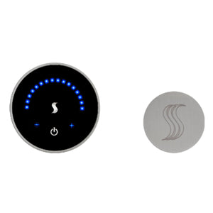 ThermaSol MicroTouch Steam Shower Control with SteamVection Steamhead MTC-SVRD