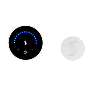 ThermaSol MicroTouch Steam Shower Control with SteamVection Steamhead MTC-SVRD