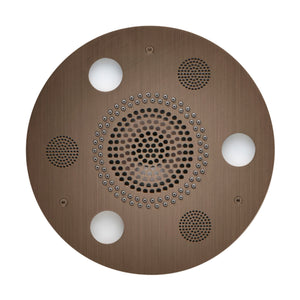 ThermaSol Serenity Light & Sound Rainhead SLSRSQ