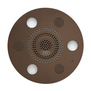 ThermaSol Serenity Light & Sound Rainhead SLSRSQ