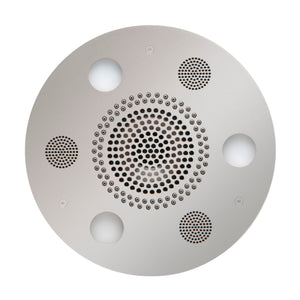 ThermaSol Serenity Light & Sound Rainhead SLSRSQ