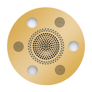 ThermaSol Serenity Light & Sound Rainhead SLSRSQ