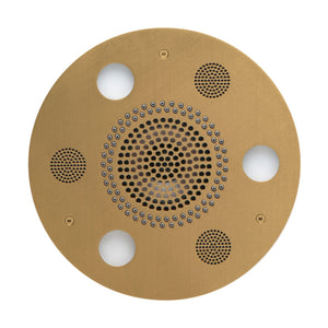 ThermaSol Serenity Light & Sound Rainhead SLSRSQ