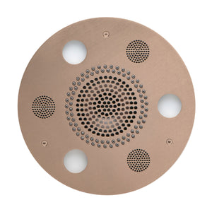 ThermaSol Serenity Light & Sound Rainhead SLSRSQ