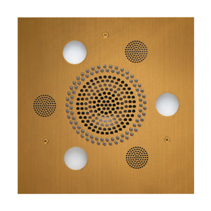 ThermaSol Serenity Light & Sound Rainhead SLSRSQ