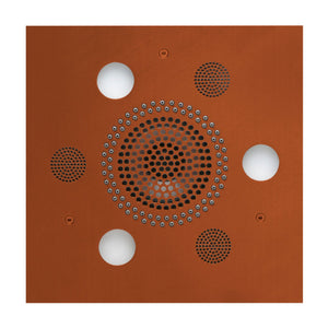 ThermaSol Serenity Light & Sound Rainhead SLSRSQ