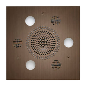 ThermaSol Serenity Light & Sound Rainhead SLSRSQ