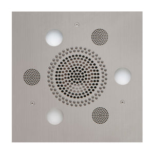 ThermaSol Serenity Light & Sound Rainhead SLSRSQ