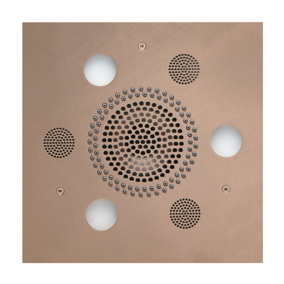 ThermaSol Serenity Light & Sound Rainhead SLSRSQ