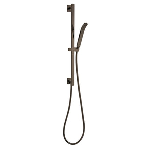 ThermaSol Shower Rail, Hose, and Wand Square 15-1014